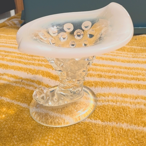 Vintage Fenton hobnob glass decor - Picture 2 of 6